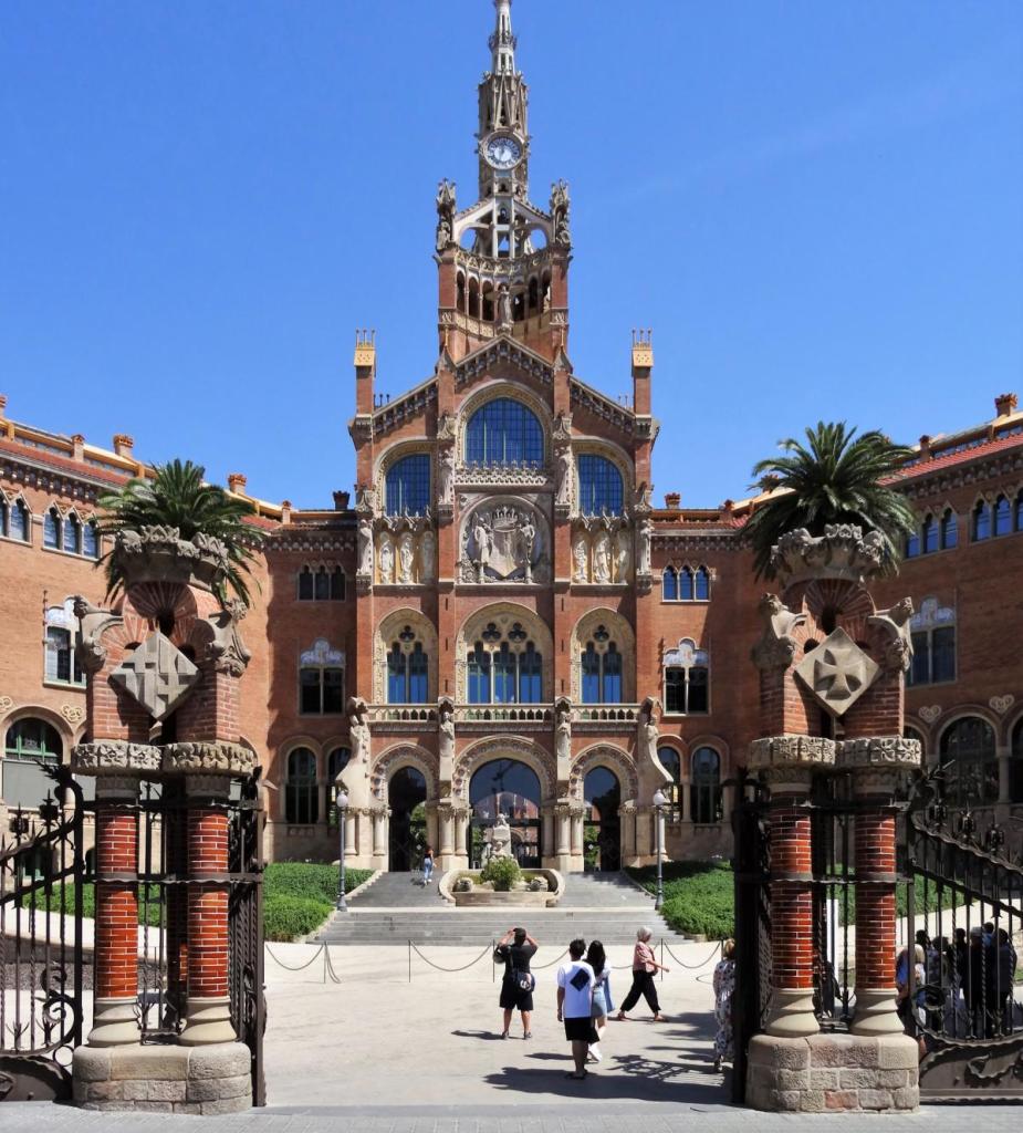 Barcelona: Hospital Sant Pau - Verwaltungsgebäude (2022)