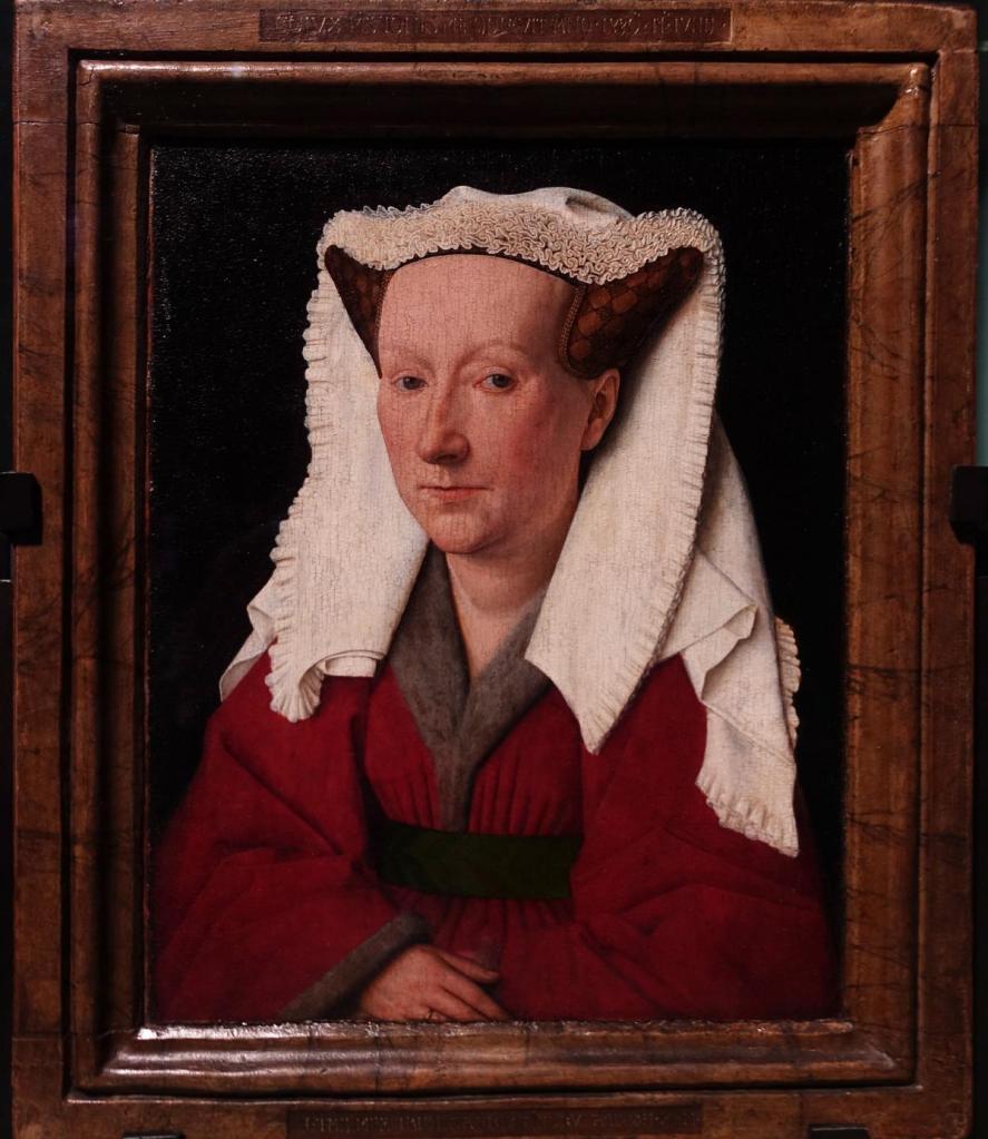 Brügge: Groeningemuseum - Jan van Eyck, Portrait der Margareta van Eyck [1439] (2022)