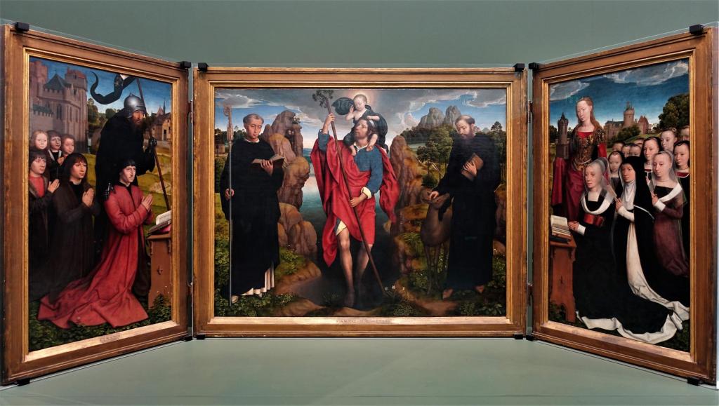 Brügge: Groeningemuseum - Hans Memling, Moreel-Triptychon [1484] (2022)