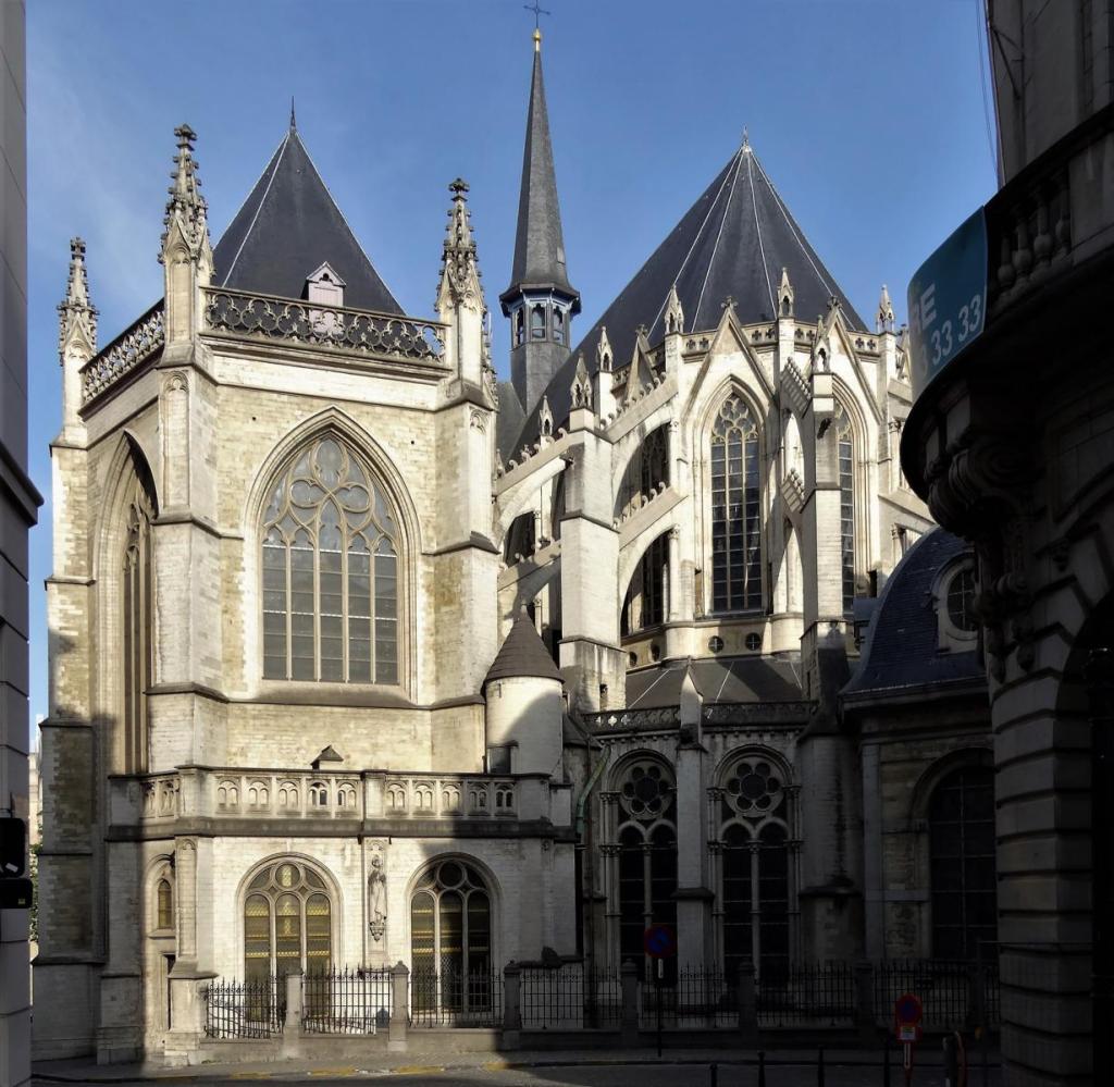 Brüssel: Kathedrale [Ostseite] (2022)