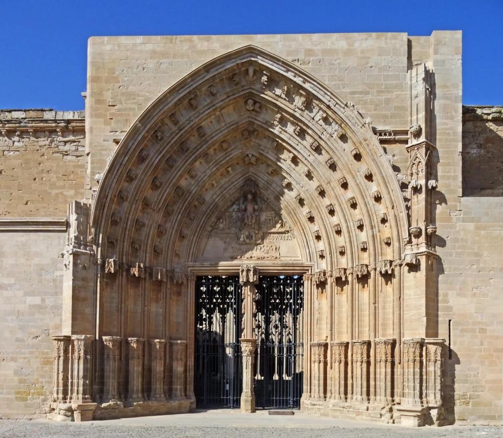 Lleida: Alte Kathedrale - Apostelportal (2022)