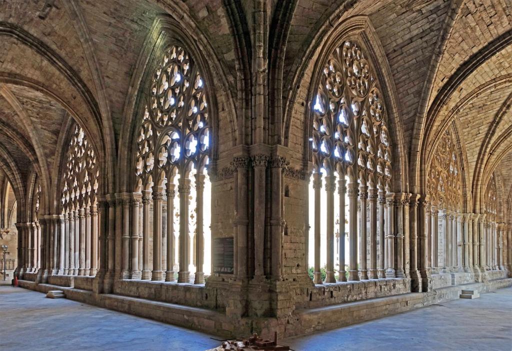 Lleida: Alte Kathedrale - Kreuzgang (2022)