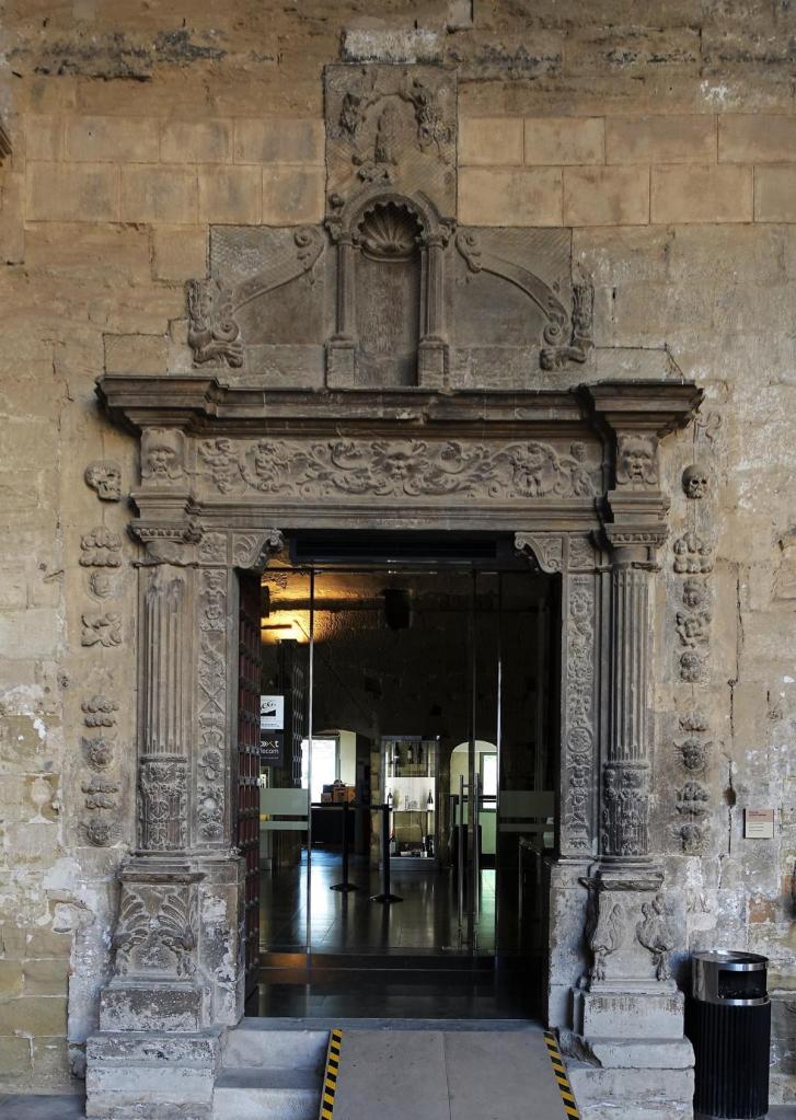 Lleida: Alte Kathedrale - Portal vom Kreuzgang zum Kapitelsaal (2022)