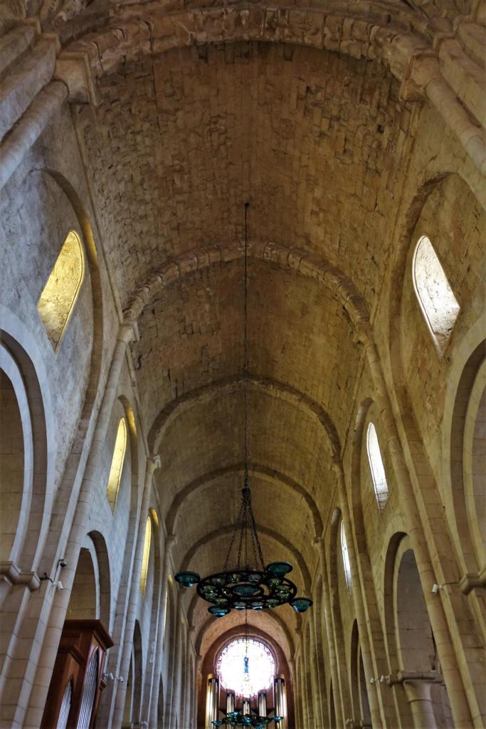 Kloster Poblet: Gewölbe der Kirche (2022)
