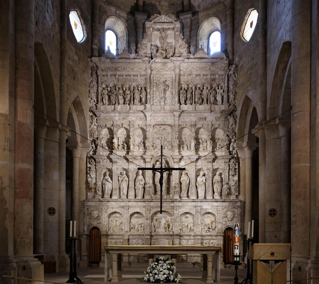Kloster Poblet: Hochaltar der Kirche (2022)