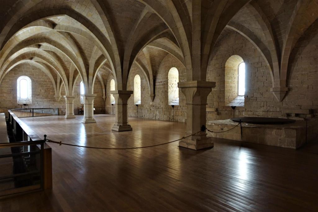 Kloster Poblet: Refektorium der Konversen (2022)