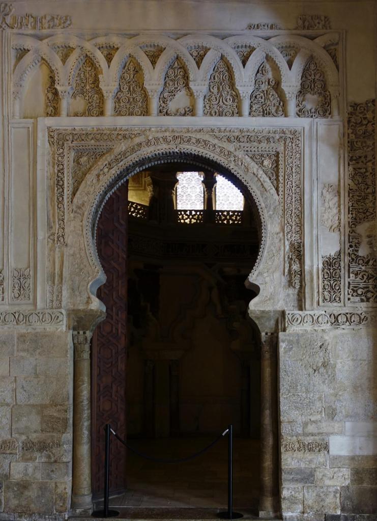 Saragossa: Aljaferia-Palast - Zugang zur Moschee = Oratorium (2022)