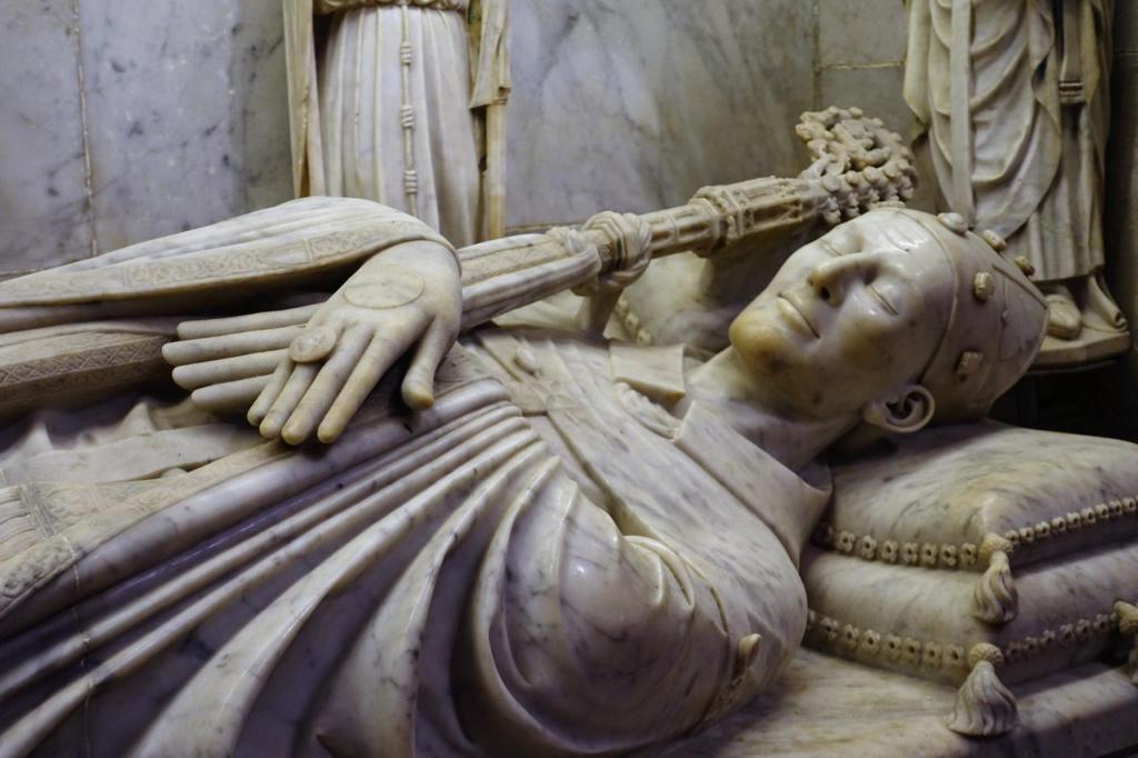 Tarragona: Kathedrale - Grabmal von Juan von Aragon (2022)