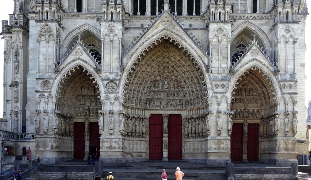 Amiens: Kathedrale Portale der Westfassade (2022)