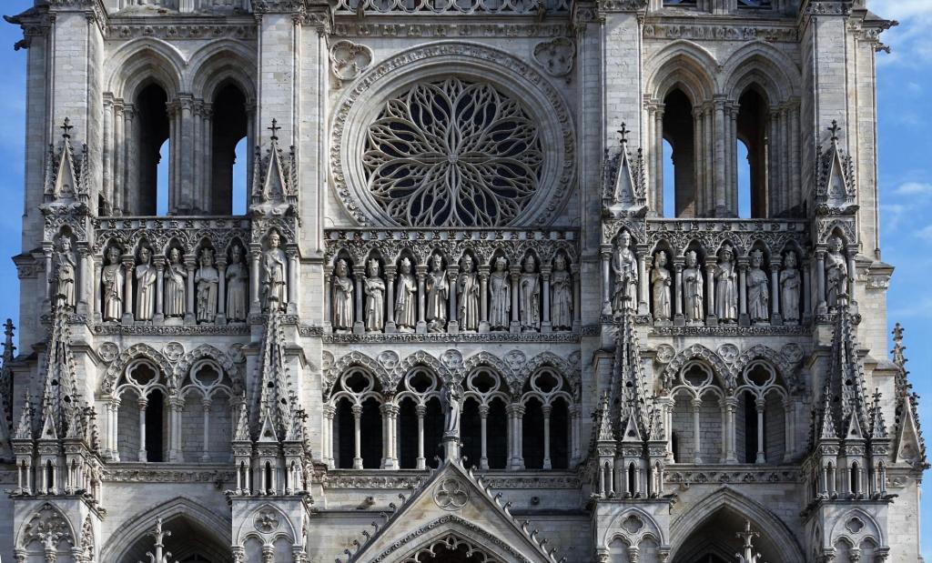 Amiens: Kathedrale Westfassade (2022)