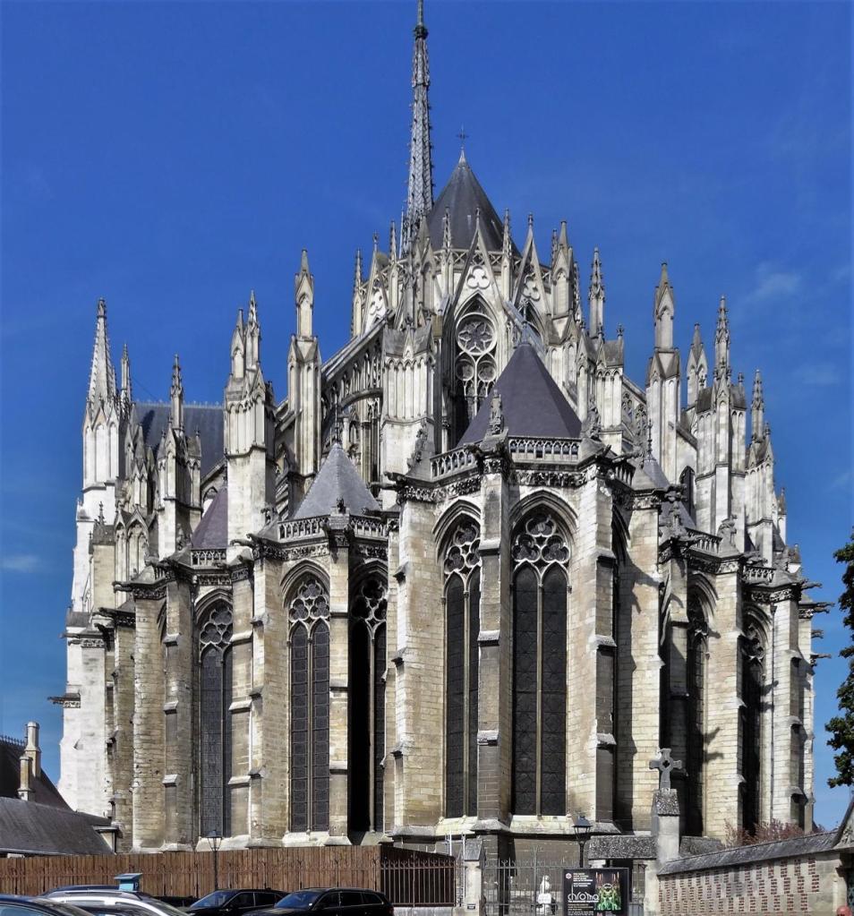Amiens: Kathedrale Ostansicht (2022)