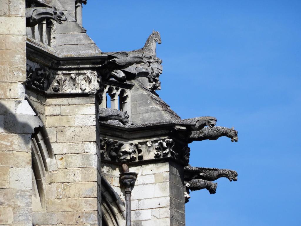 Amiens: Kathedrale Wasserspeier am Chor (2022)