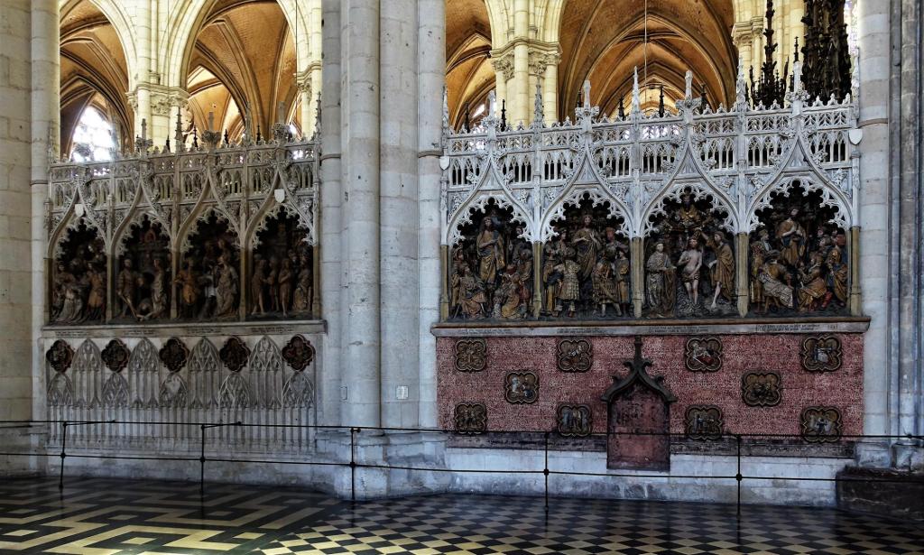 Amiens: Kathedrale Chorschranke Nordseite [Geschichte Johannes d. Täufers] (2022)