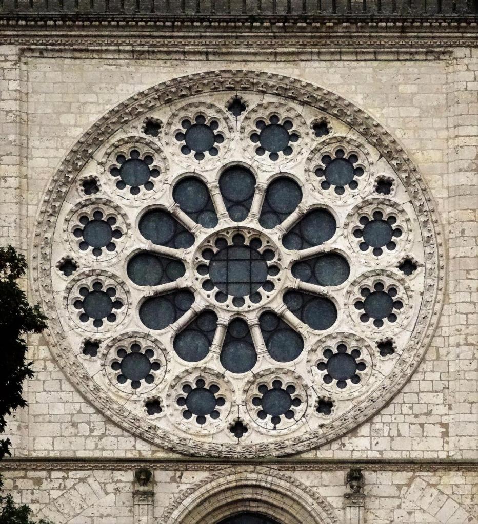 Chartres: Kathedrale Rose der Westfassade (2022)