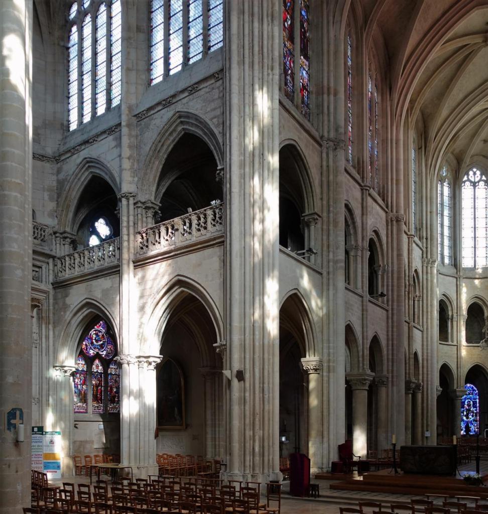 Senlis: Kathedrale Nordquerschiff und Chor (2022)