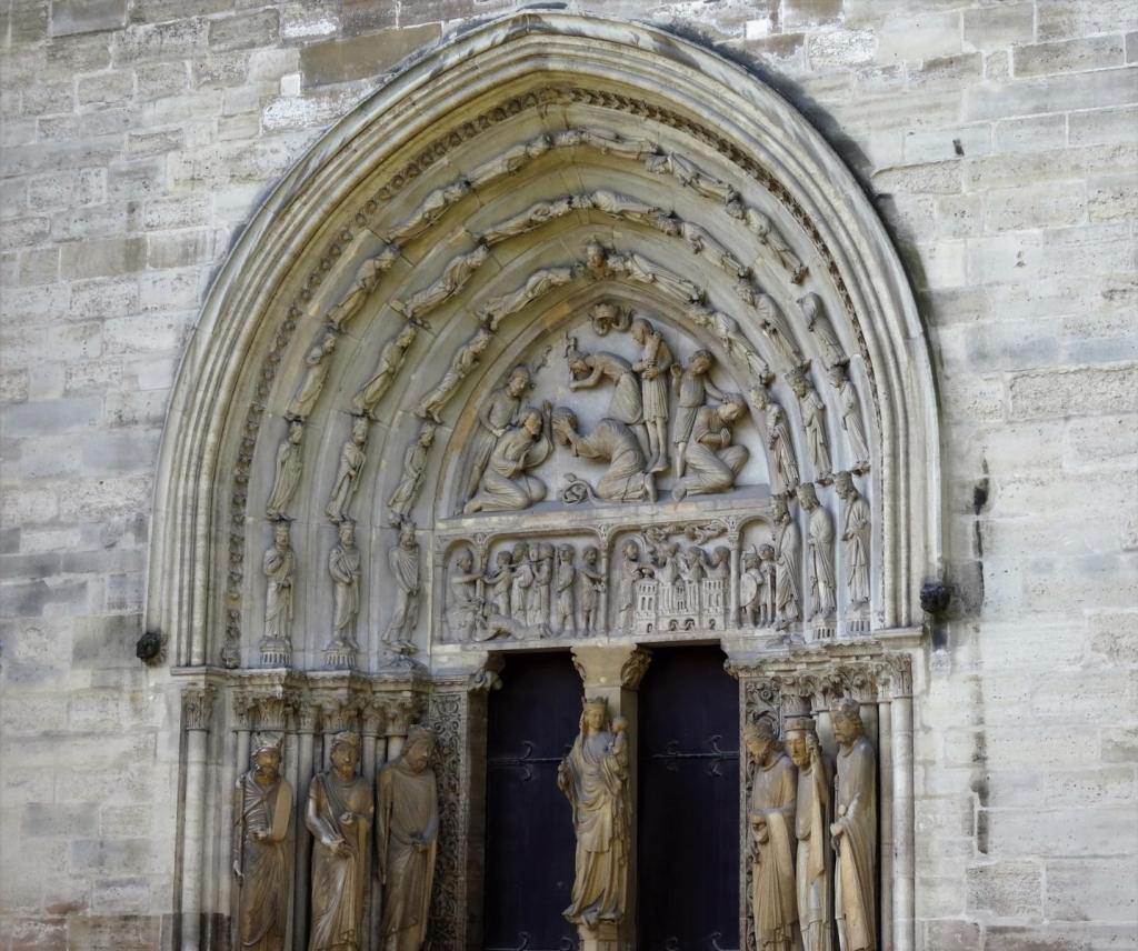 St-Denis: Abteikirche Nordquerhausportal [Valois-Portal] (2022)