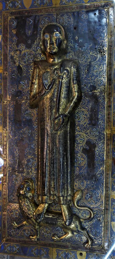 St-Denis: Abteikirche Grabmal [aus Bronze] von Johann [Sohn Ludwigs IX.] (2022)