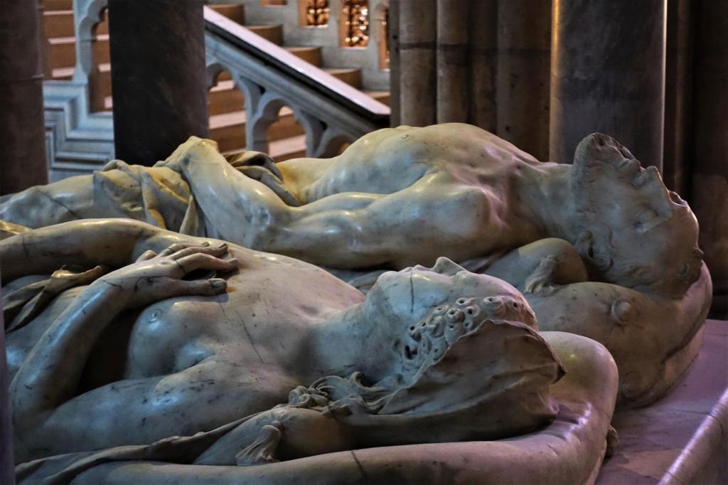 St-Denis: Abteikirche Grabdenkmal für Heinrich II. und Katharina von Medici (2022)