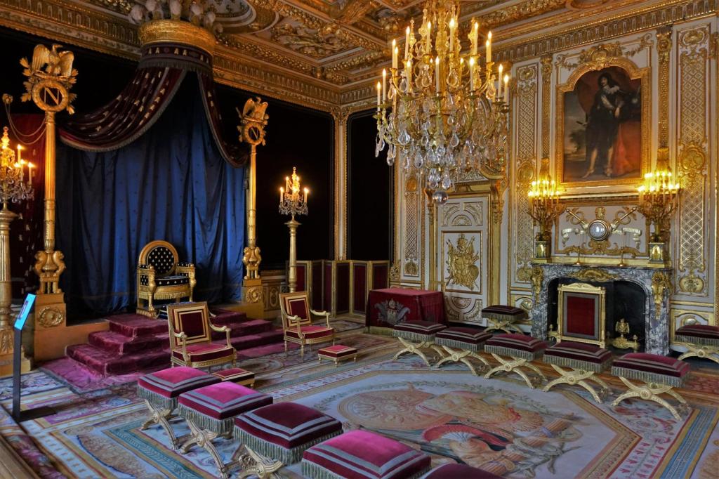 Fontainebleau: Schloss Thronsaal (2022)