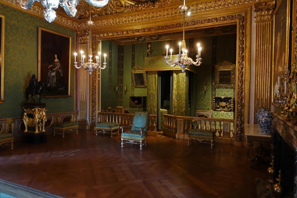 Vaux-le-Vicomte: Schloss Schlafzimmer des Königs (2022)