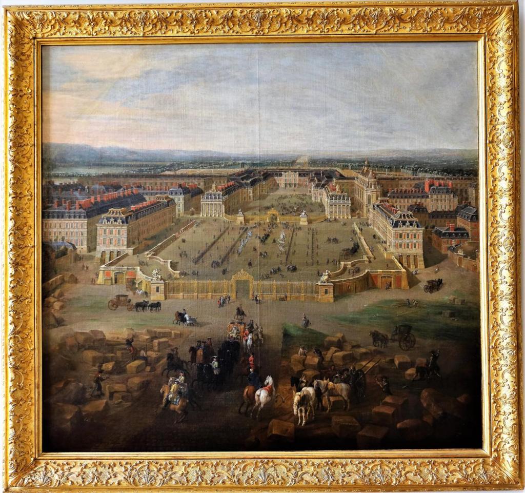 Versailles: Schloss Gemälde des Schlosses von P.-D. Martin 1722 (2022)