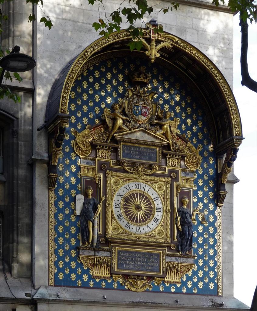 Paris: Conciergerie - Uhr am Uhrturm (2022)