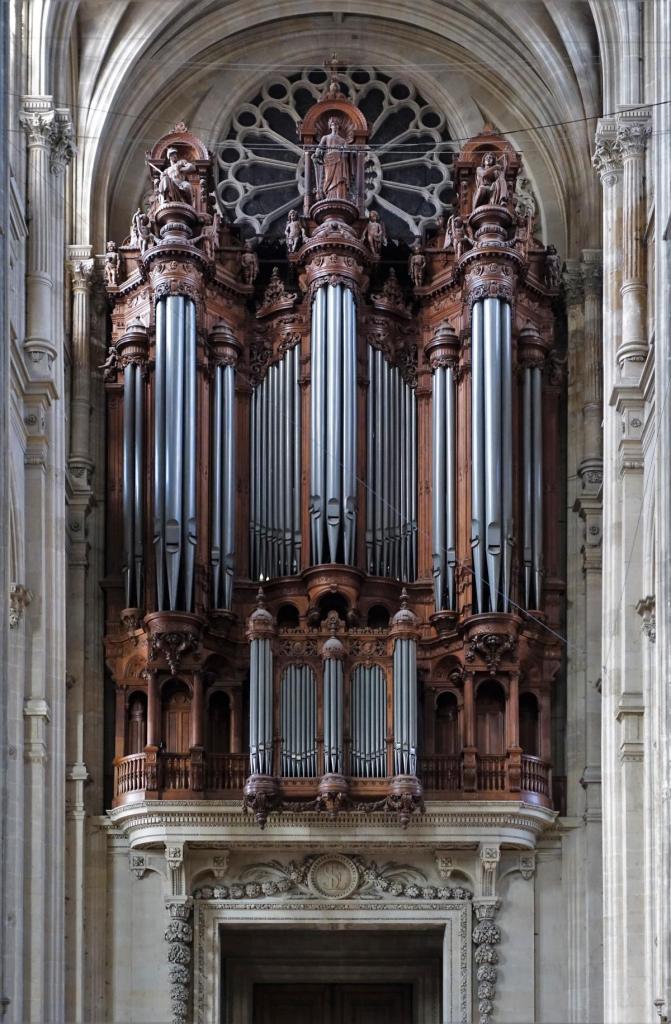 Paris: Eustache-Kirche - Orgel (2022)