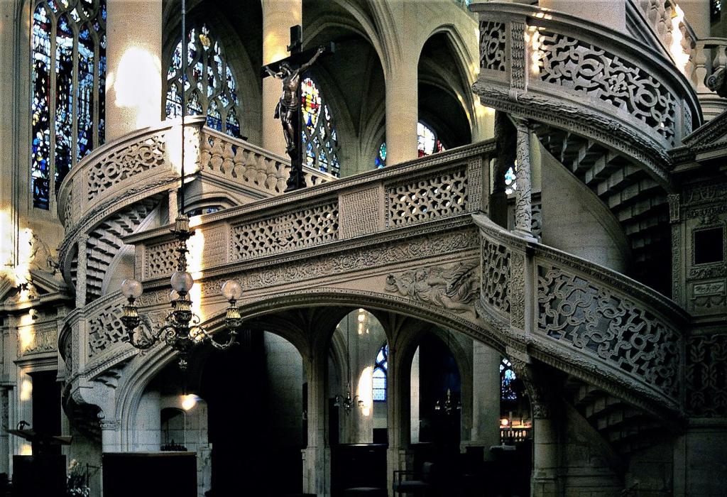 Paris: Stephanskirche auf dem Hügel [St-Etienne du Mont] - Lettner (1997)