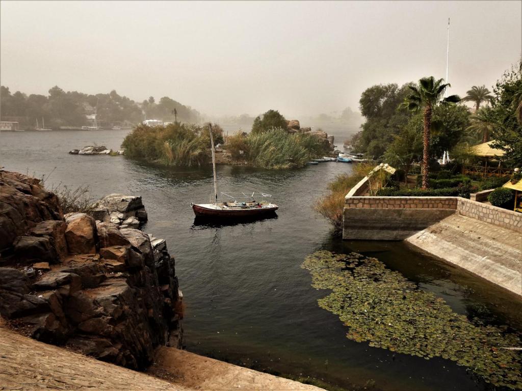 Assuan: Blick von der Kitchener-Insel nach Süden (2023)