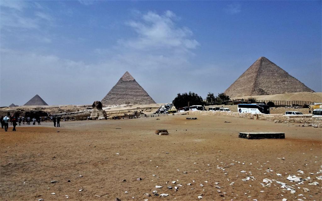 Giseh: Mykerinos-Pyramide - Sphinx - Chephren-Pyramide - Cheops-Pyramide (2023)