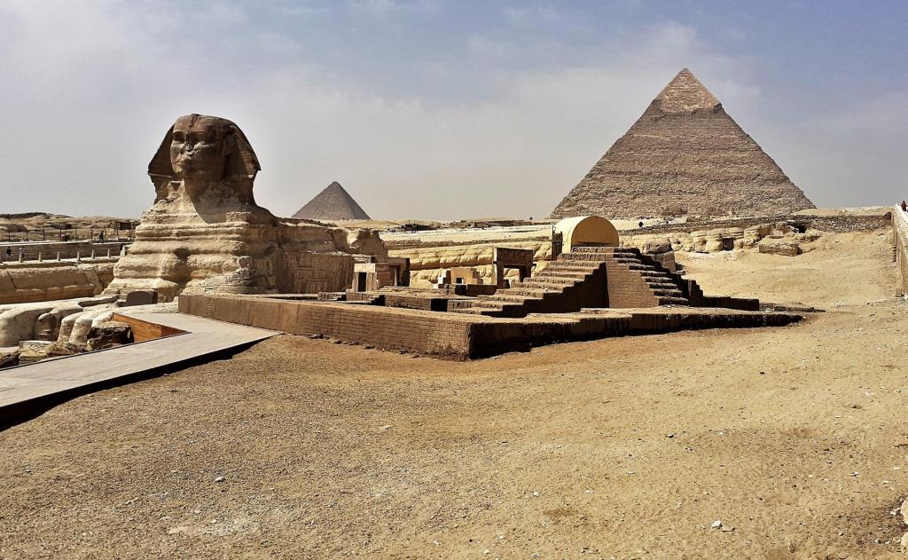 Giseh: Sphinx - Mykerinos-Pyramide - Chephren-Pyramide (2023)