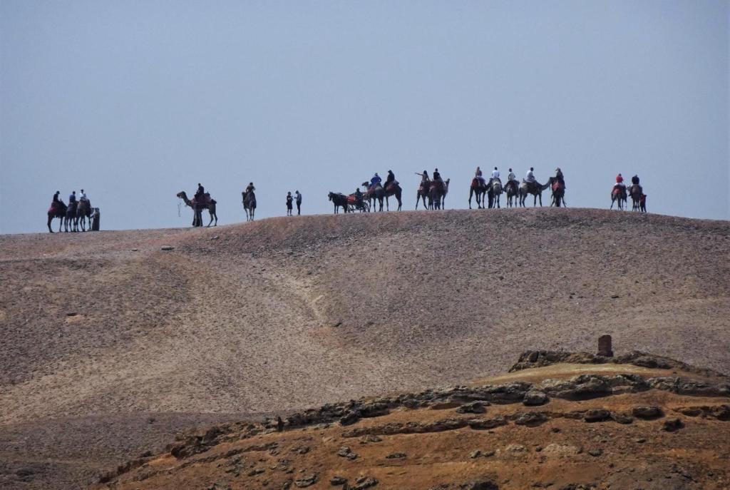 Giseh: Kamelreiter bei der Mykerinos-Pyramide (2023)