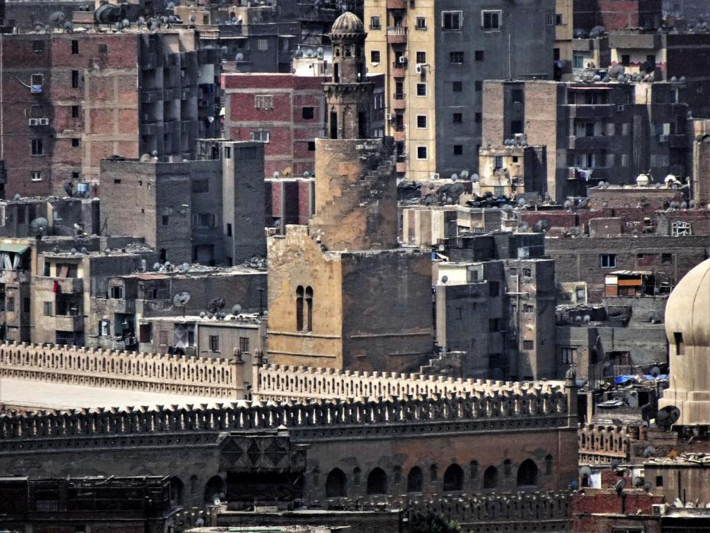 Kairo: Ibn-Tulun-Moschee - Minarett [Blick von der Zitadelle] (2023)