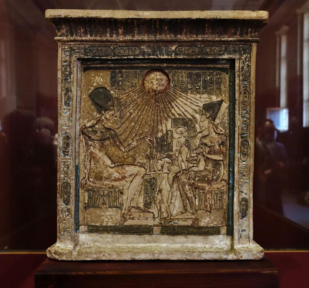 Kairo: Ägyptisches Museum - Die königliche Familie Echnatons [Kalkstein Tell el-Amarna] (2023)