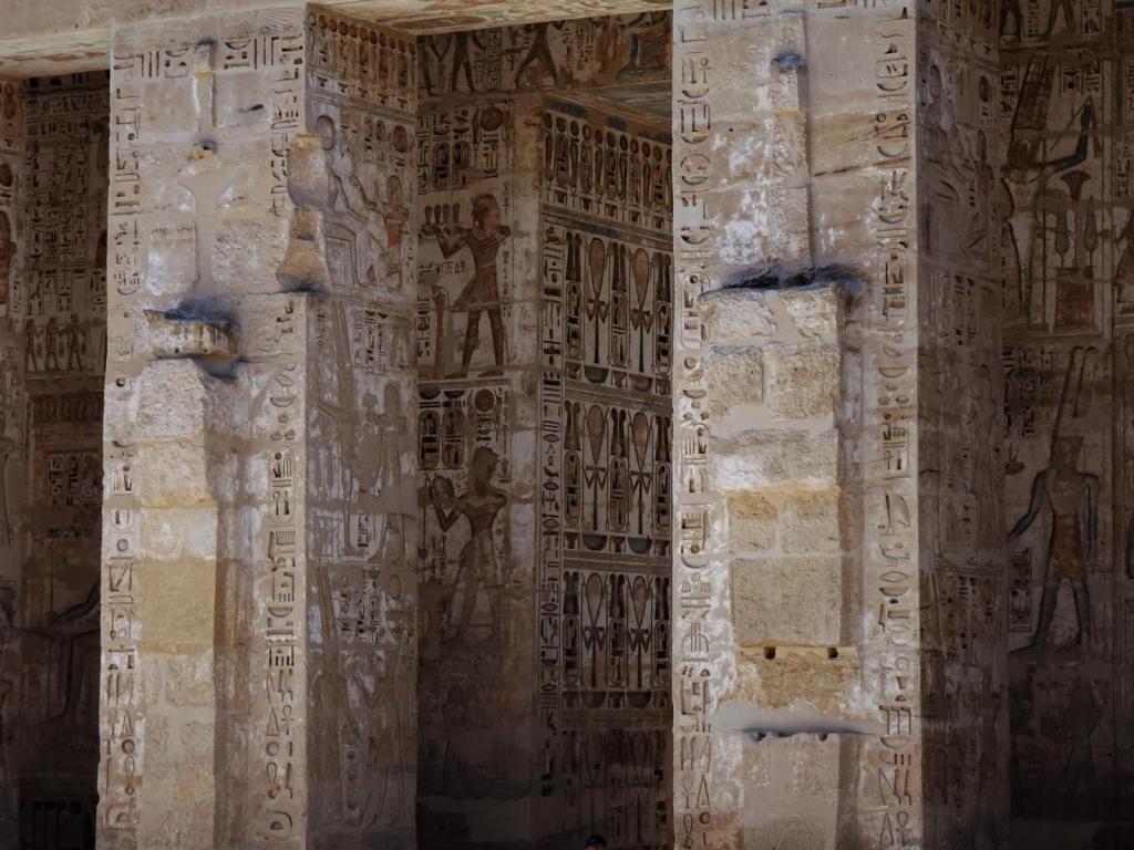 Medinet Habu: Totentempel - 2. Hof (2023)