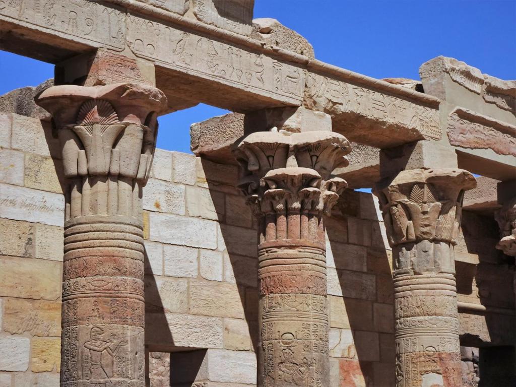 Philae: Tempelhof - Westkolonnade (2023)