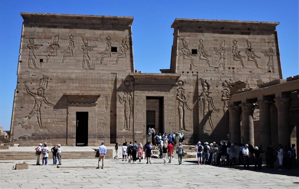 Philae: Isistempel - 1. Pylon (2023)