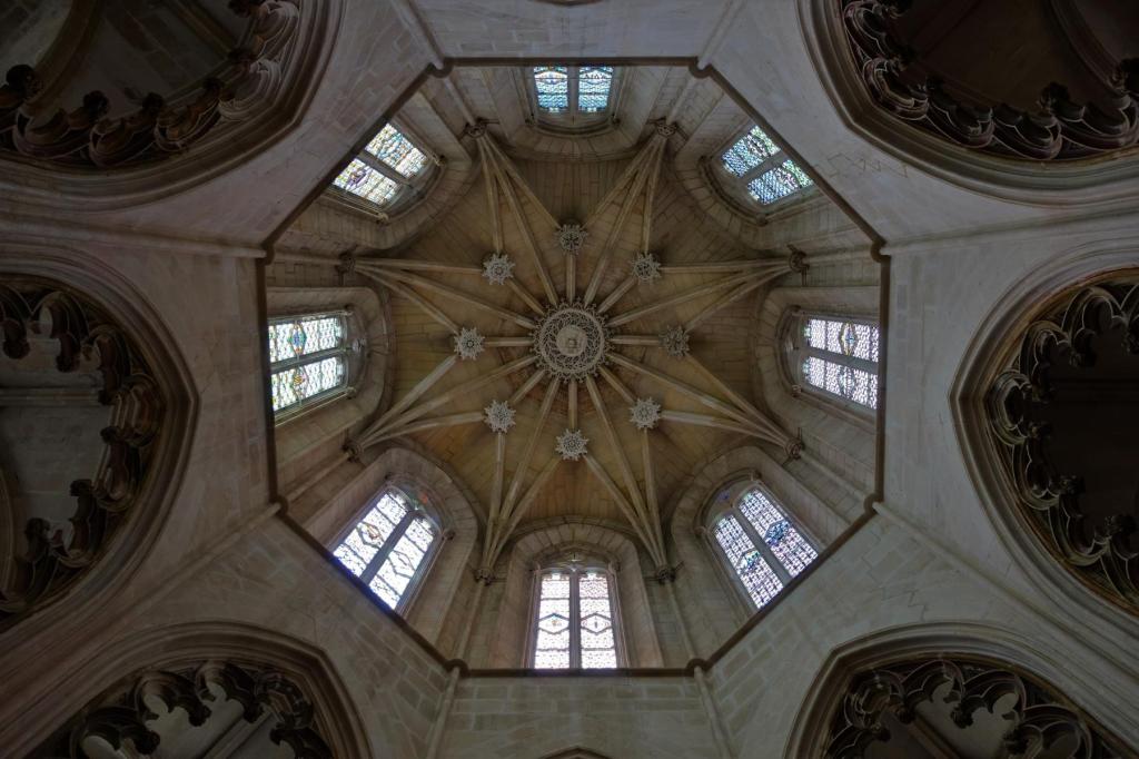 Batalha: Klosterkirche - Gründerkapelle Kuppel (2023)