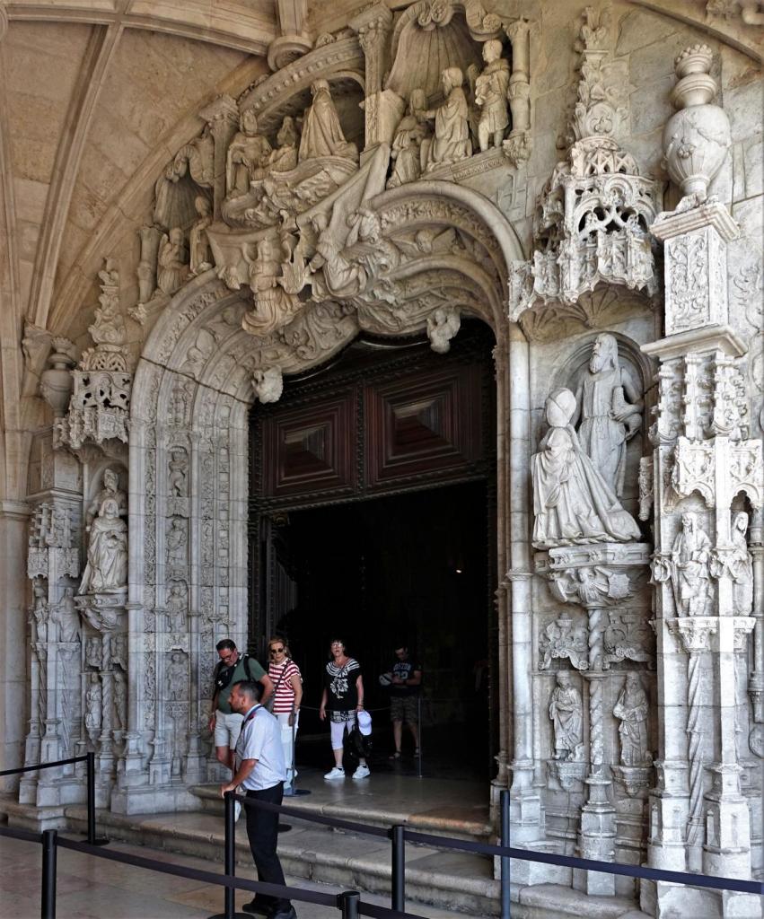 Belem: Hieronymitenkloster Westportal der Kirche (2023)