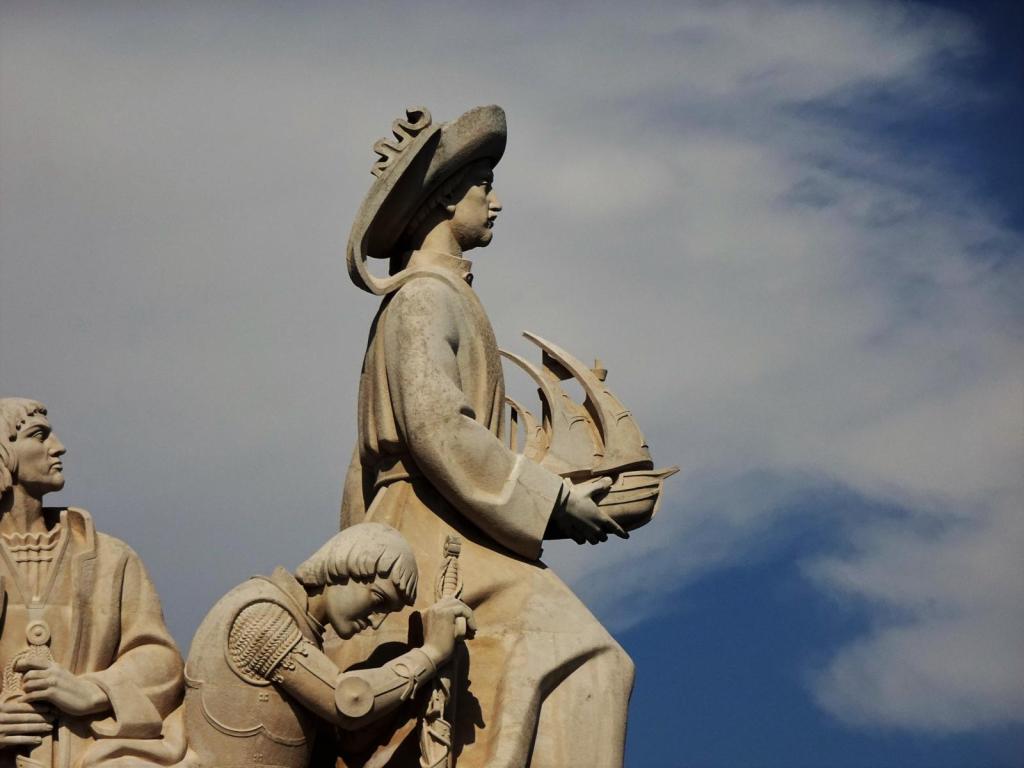 Belem: Denkmal der Entdeckungen - Figur Heinrich des Seefahrers (2023)