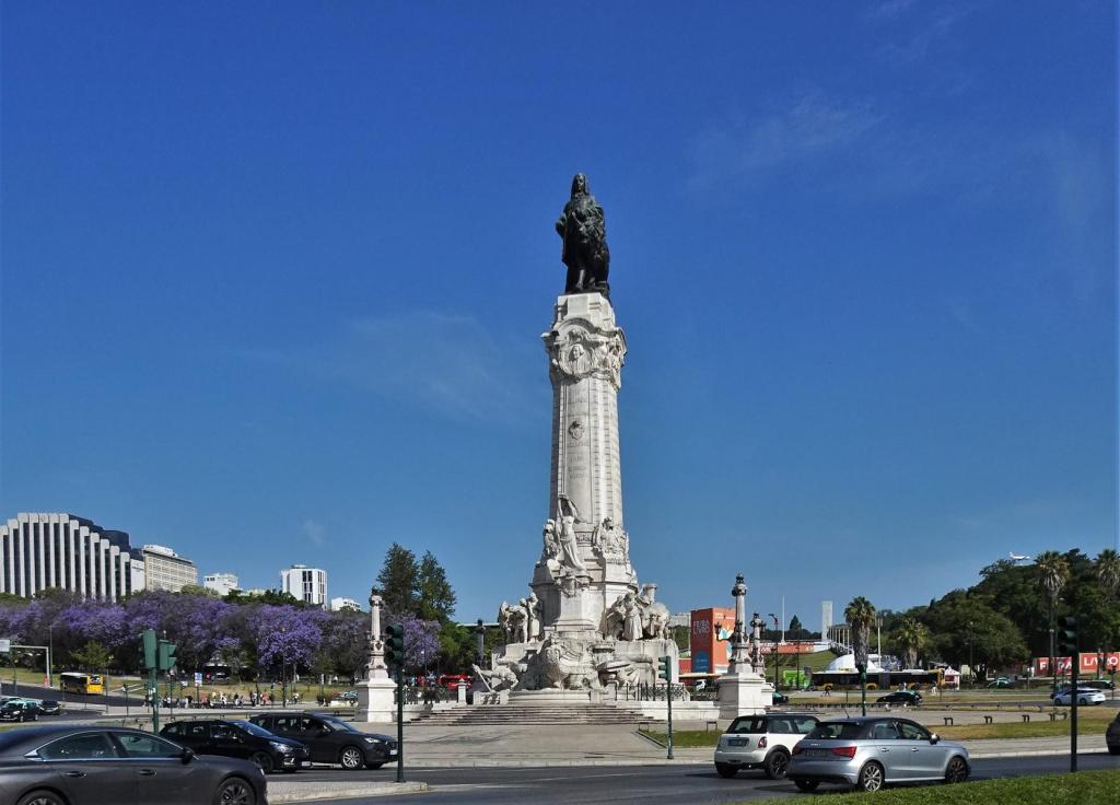 Lissabon: Pombal-Denkmal auf dem Pombalplatz (2023)
