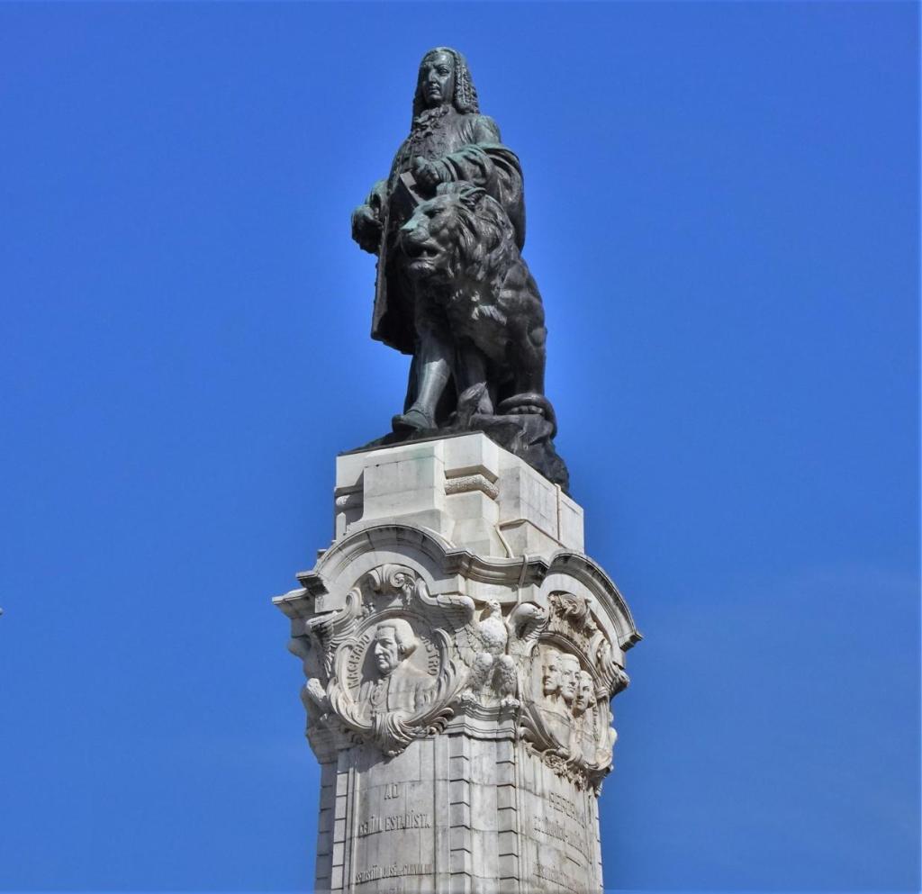 Lissabon: Pombal-Denkmal auf dem Pombalplatz (2023)