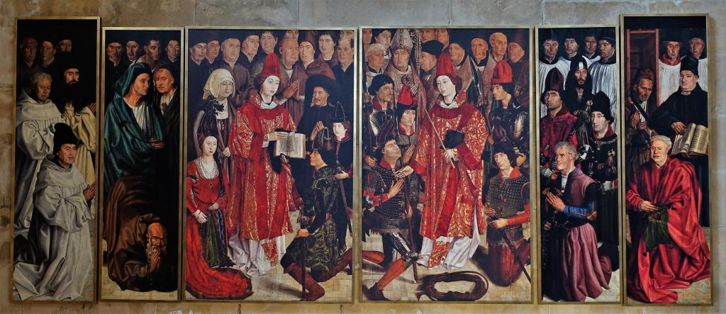 Lissabon: Nationalmuseum für alte Kunst [MNAA] - Nuno Gonçalves, Vinzenz-Altar [Kopie aus Batalha] (2023)