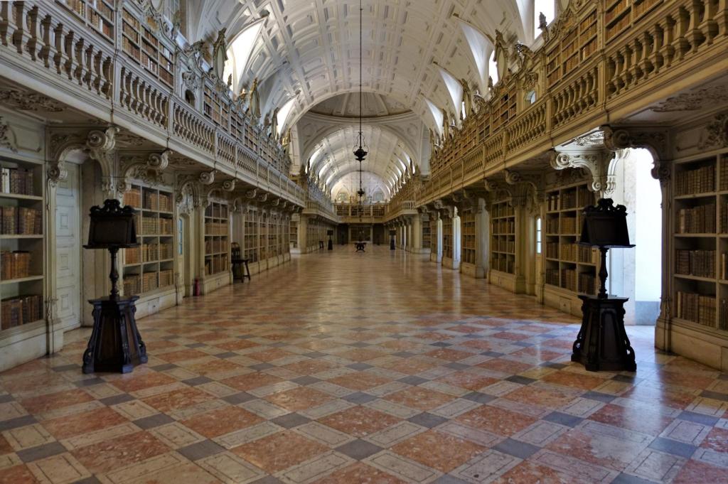 Mafra: Klosterpalast - Bibliothek (2023)