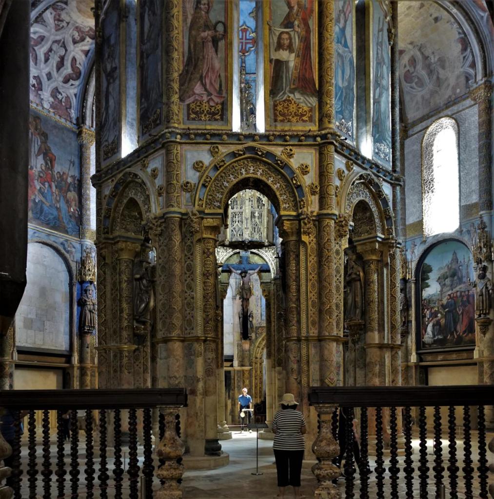 Tomar: Christusritterkloster Templerkirche, Mitte Charola (2023)
