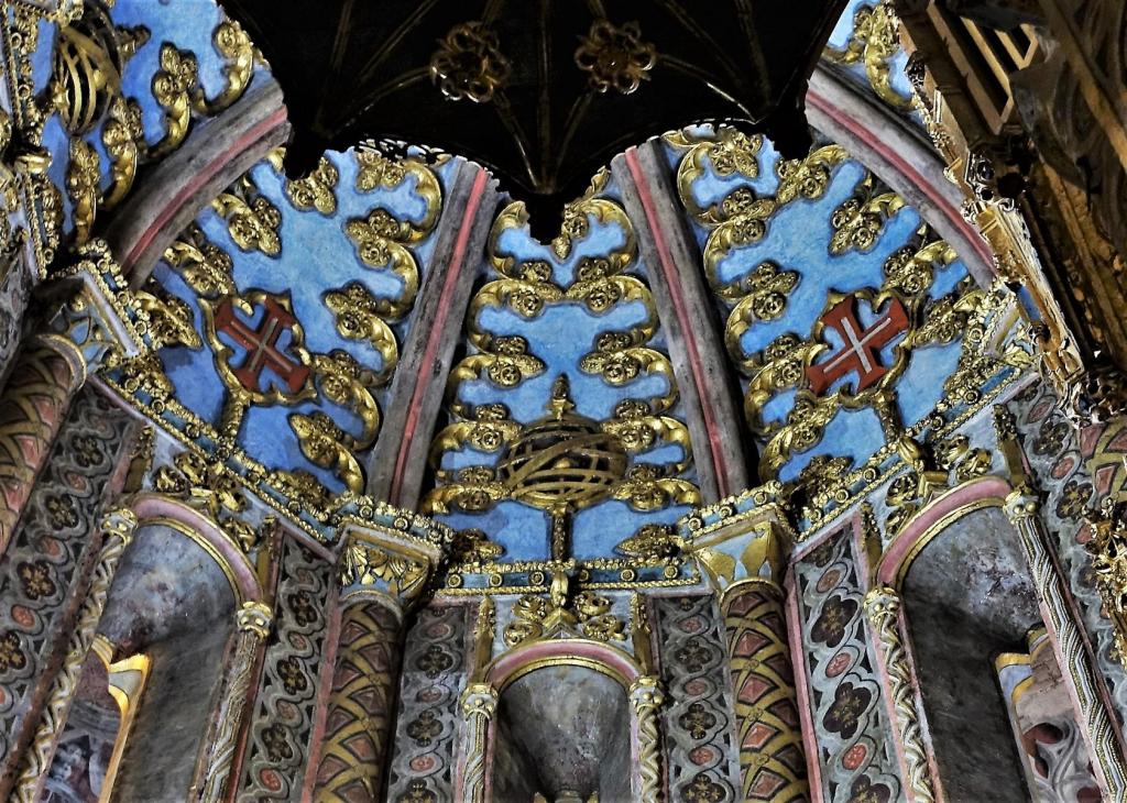 Tomar: Christusritterkloster - Templerkirche, Inneres der Charola (2023)