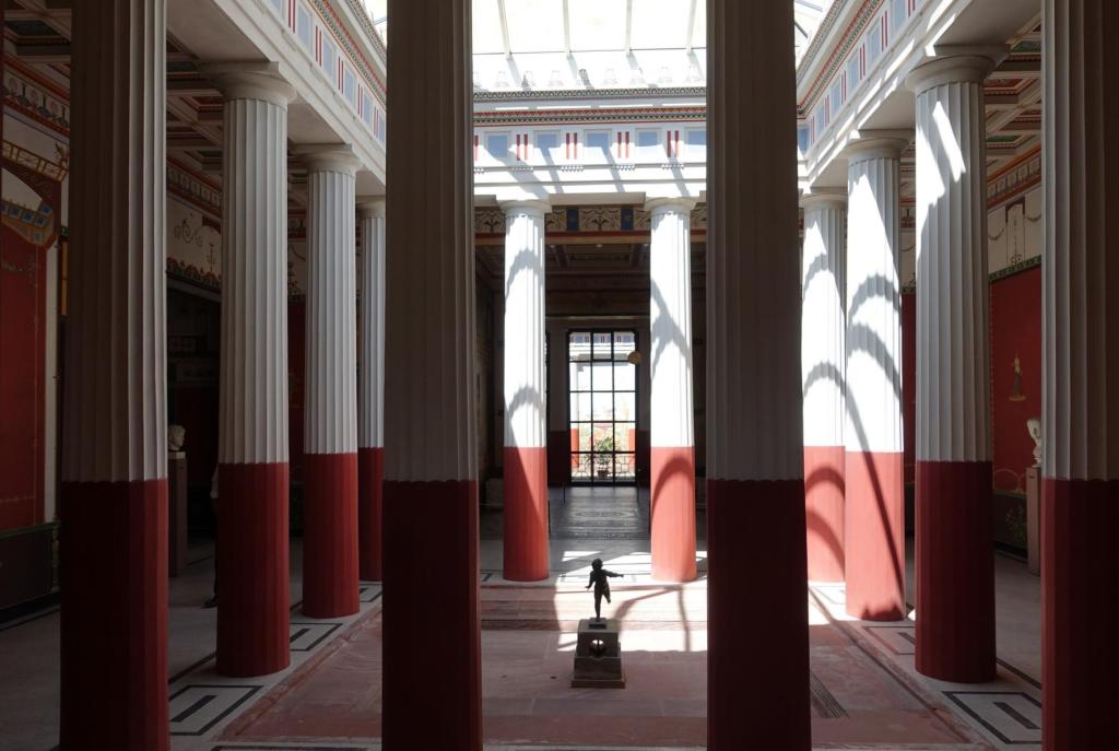 Aschaffenburg: Pompejanum Innenhof (2022)