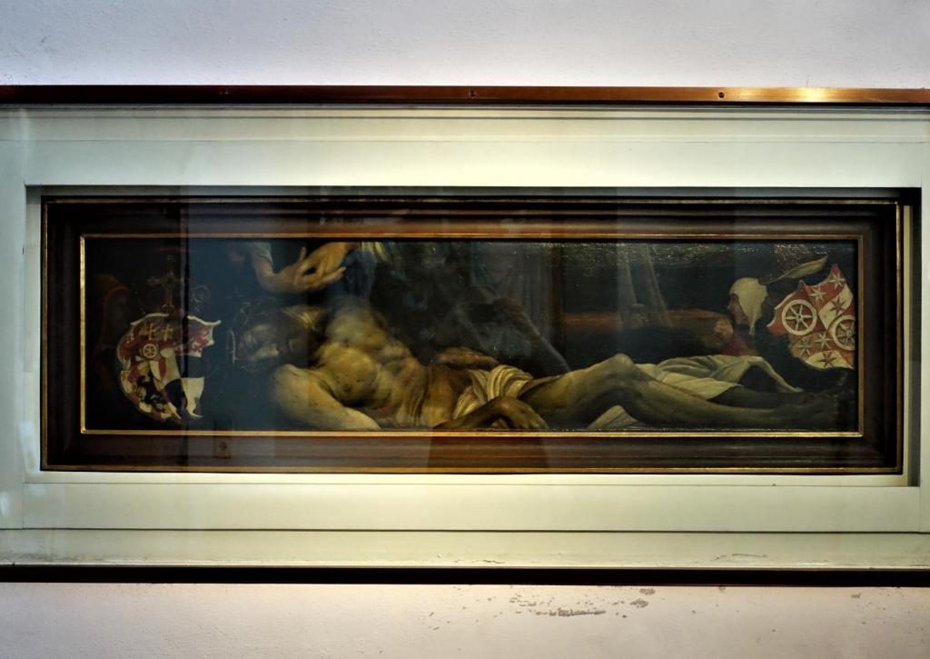 Aschaffenburg: Stiftskirche Matthias Grünewald, Beweinung Christi (2022)