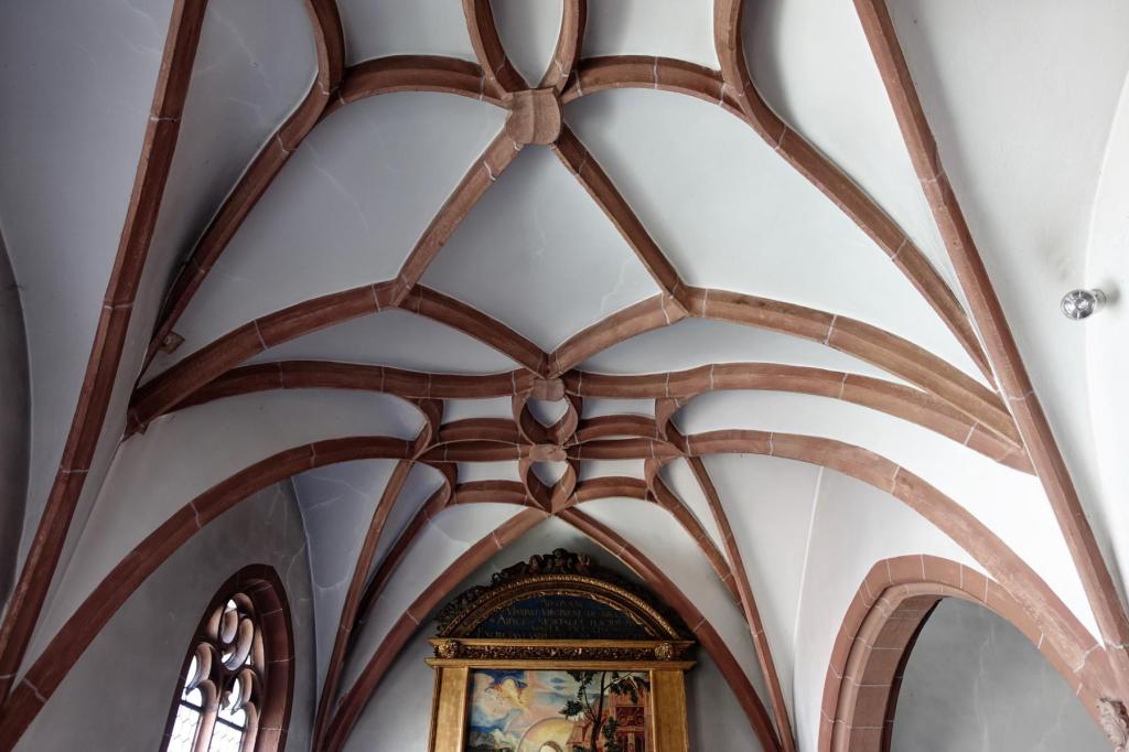 Aschaffenburg: Stiftskirche Maria Schnee-Kapelle - Netzgewölbe (2022)