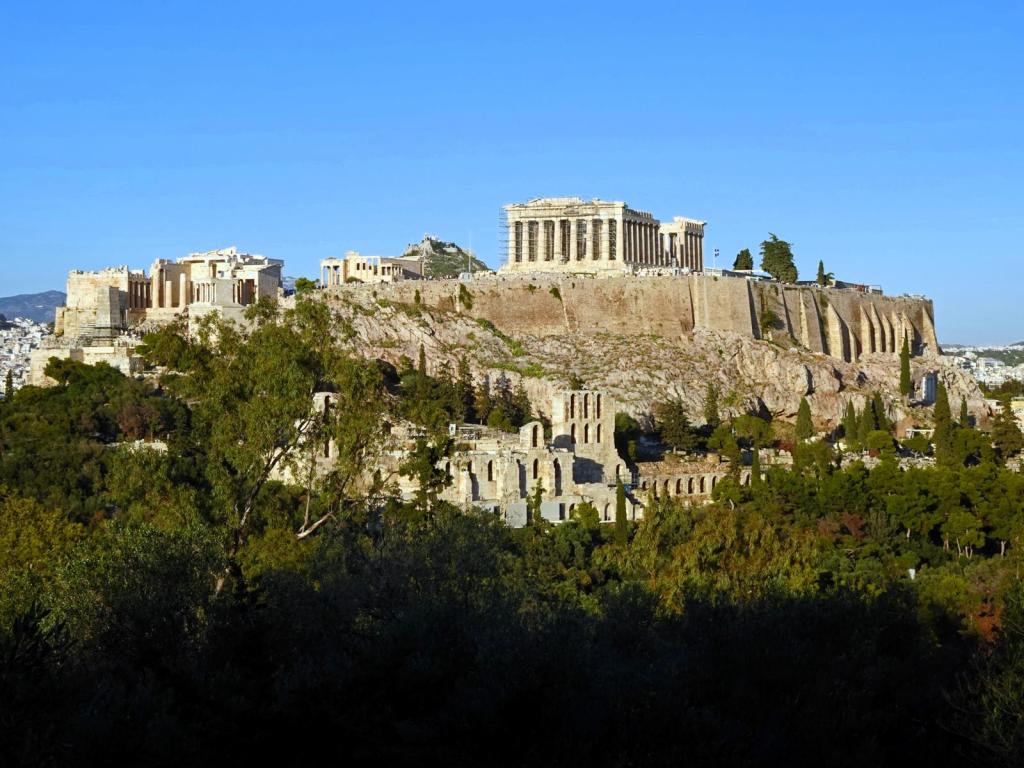 Athen: Akropolis [Blick vom Philopappus-Hügel] (2023)
